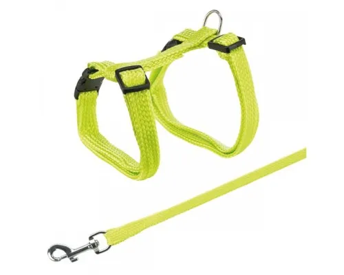 Шлея для котів Trixie з повідцем нейлон 22-42 см/10 мм (4011905041858)