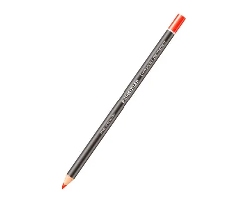 Маркер Staedtler олівець Lumocolor glasochrom permanent червоний (ST.108 20-2)