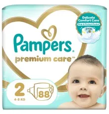 Підгузки Pampers Premium Care Розмір 2 (4-8 кг) 88 шт (8006540857717)