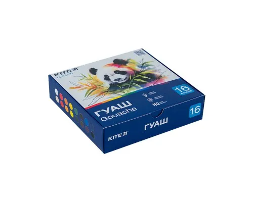 Гуашеві фарби Kite Classic 16 кольорів х 20 мл (K-096)