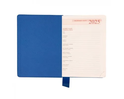 Тижневик Leo planner датований 2025 Identico 12x20 см синій (252512)