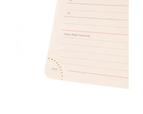 Тижневик Leo planner датований 2025 Identico 12x20 см синій (252512)