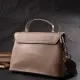 Сумка Vintage Жіноча сетчел із натуральної шкіри Бежева (22292)