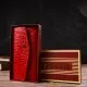 Портмоне Canpellini З натуральної шкіри Червоне (21699)