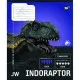 Зошит Yes JURASSIC WORLD Strength and Power А5 12 аркушів клітинка (767663)