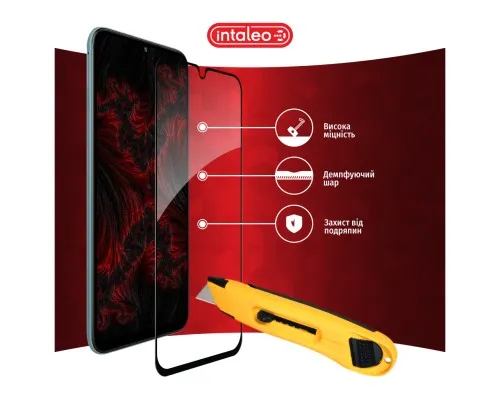 Скло захисне Intaleo Full Glue Samsung M34 5G Black (1283126575761)
