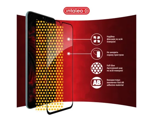 Скло захисне Intaleo Full Glue Samsung M34 5G Black (1283126575761)