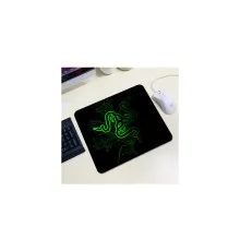 Килимок для мишки Voltronic Razer 13 Black/Green (YT-RZ13)