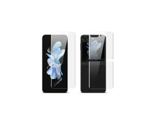 Плівка захисна Devia hydrogel Samsung Flip 5 front+back matte (DV-SM-FL5M)