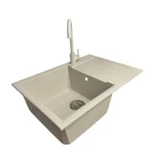 Мийка кухонна Adamant Horizon Medium Avena + змішувач (4824296104406)