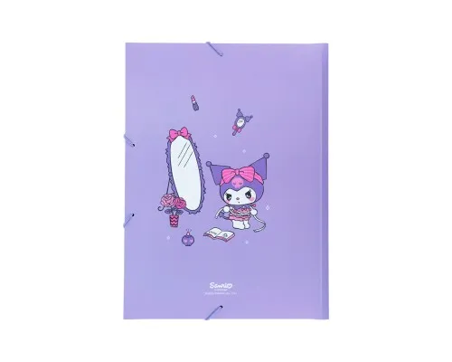 Папка на резинках Kite A4 Kuromi (HK25-247-1)