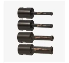 Коронка Milwaukee алмазна Diamond Max М14 6,8,10,14мм, 4шт (4932471863)