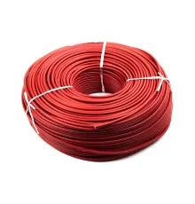 Кабель силовий PV 4 мм, бух/100м, red HiSmart (NV820412)