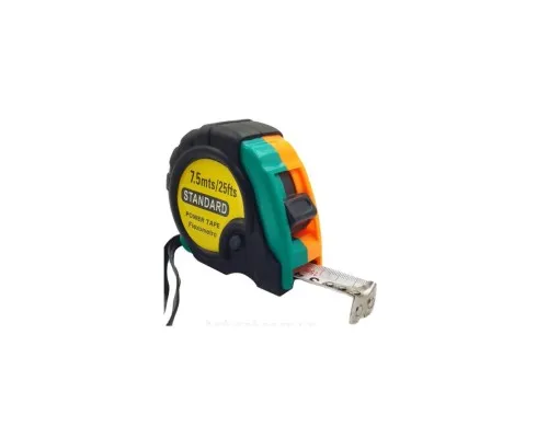 Рулетка Voltronic прогумована STANDART, 7,5м, Q48 (FM-RSS/7.5m)