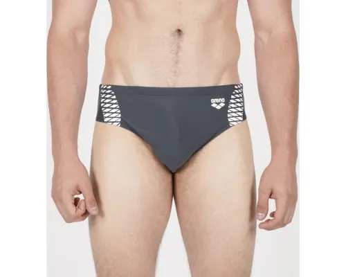 Плавки Arena Openings Swim Briefs 008065-501 сірий, білий 90 (3468337496717)