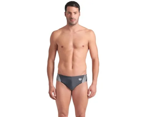 Плавки Arena Openings Swim Briefs 008065-501 сірий, білий 90 (3468337496717)
