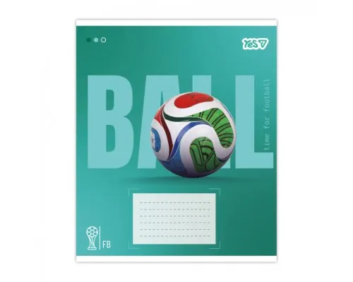 Зошит Yes Ball А5 24 аркуша лінія (768682)