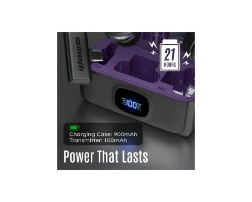 Мікрофон Streamplify MIC GO-48-WL Black (SPML-MG1C051.11)