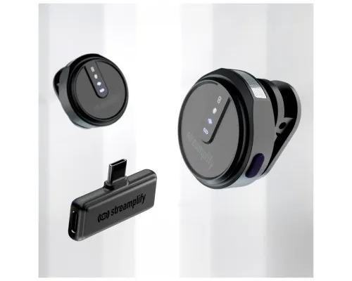 Мікрофон Streamplify MIC GO-48-WL Black (SPML-MG1C051.11)