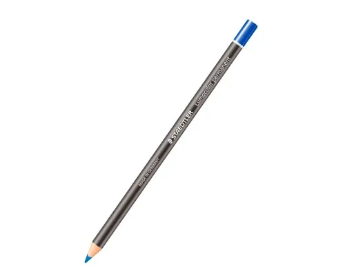 Маркер Staedtler олівець Lumocolor glasochrom permanent синій (ST.108 20-3)