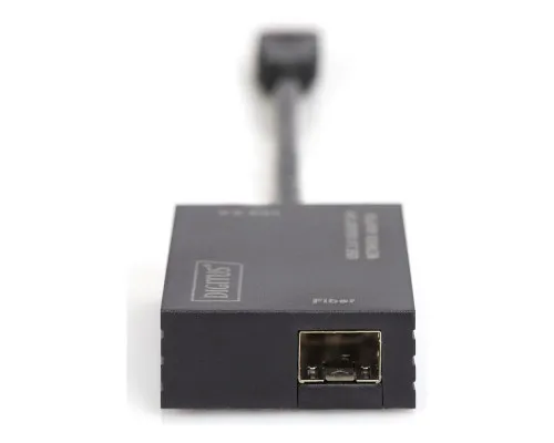 Перехідник USB 3.0 AM to SFP Ethernet 1000Mbps black Digitus (DN-3026)