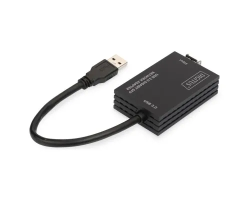 Перехідник USB 3.0 AM to SFP Ethernet 1000Mbps black Digitus (DN-3026)