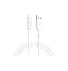 Дата кабель USB 2.0 AM to USB-C 1.0m 2A X25 white HOCO (6957531080152)