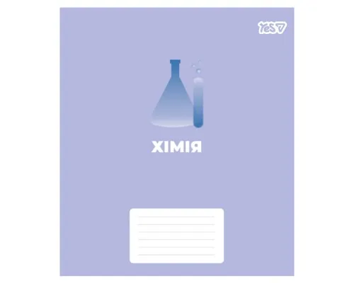 Зошит Yes предметний Concept notes ХІМІЯ 48 аркушів клітинка (768524)