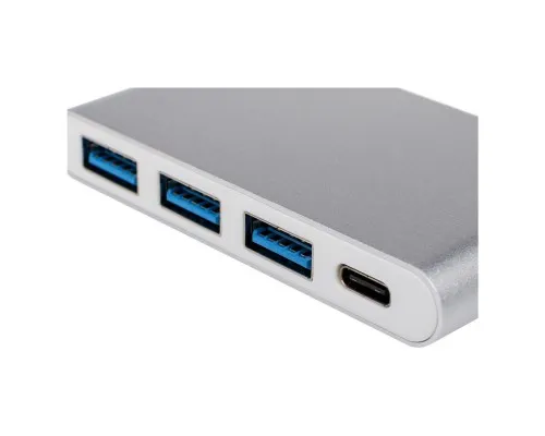 Концентратор Atcom Type-C 3.1 to 3xUSB 3.0 + Type-C 10 cm (12808)