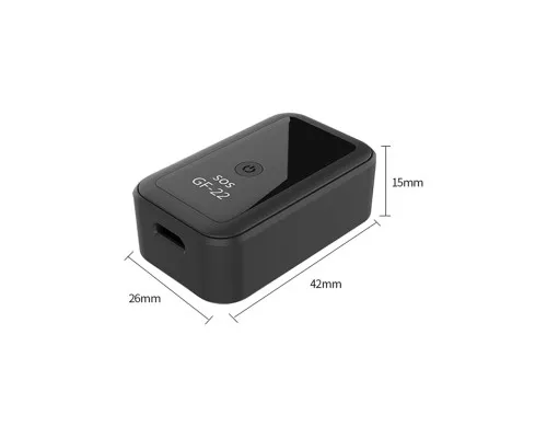GPS-трекер для авто Voltronic GF-22+WiFi, точність позиціювання GPS: 10m, Box, 42x2 (GF-22)