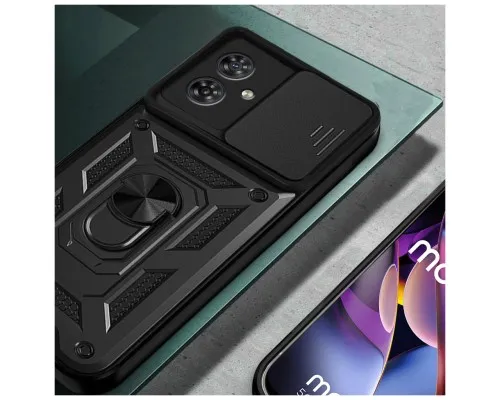 Чохол до мобільного телефона BeCover Military Motorola Moto G54 / G54 Power Black (711002)