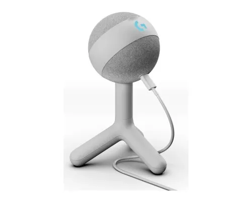 Мікрофон Logitech G Yeti Orb RGB Gaming Mic with Lightsync Off-White (988-000558)