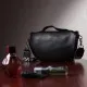 Сумка Vintage Жіноча через плече з натуральної шкіри Чорна (22655)
