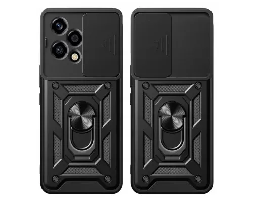 Чохол до мобільного телефона BeCover Military Honor 200 Lite Black (713044)