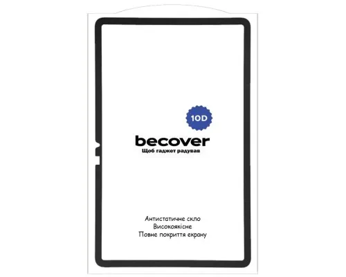 Скло захисне BeCover 10D Xiaomi Pad 7 / 7 Pro 11.2" Black (713008)