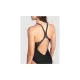Купальник Arena Blue Flowers Swimsuit V Back 009027-850 синій, чорний 38 (3468337506430)