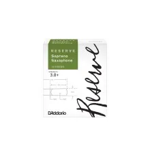 Тростина для саксофона D'Addario Reserve - Soprano Sax #3.0+ - 10 Pack (DIR10305)