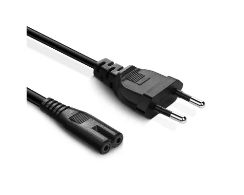 Кабель живлення C7 2m black ColorWay (CW-CBP085-BK)
