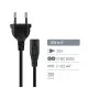 Кабель живлення C7 2m black ColorWay (CW-CBP085-BK)