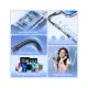Перехідник Lightning to 3.5mm 0.1m cotton braided aluminum gray Vention (BMBHA)