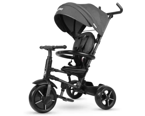 Дитячий велосипед QPlay Rito Star Black складаний триколісний (S380-11RitoStarBlack)