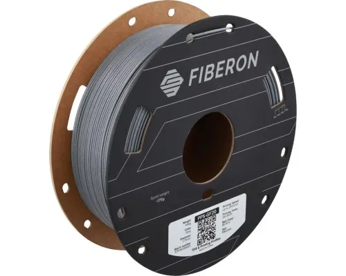 Пластик для 3D-принтера Polymaker Fiberon PPS-GF20 1,75mm 0,5kg GREY (FM02001)