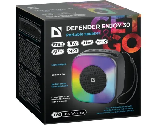 Акустична система Defender Enjoy 30 Black (65930)