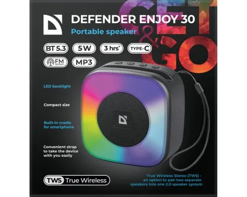 Акустична система Defender Enjoy 30 Black (65930)