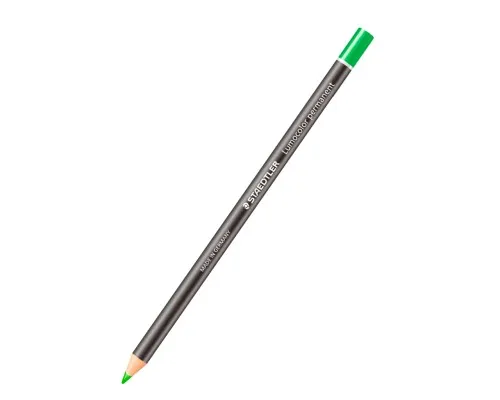 Маркер Staedtler олівець Lumocolor glasochrom permanent зелений (ST.108 20-5)
