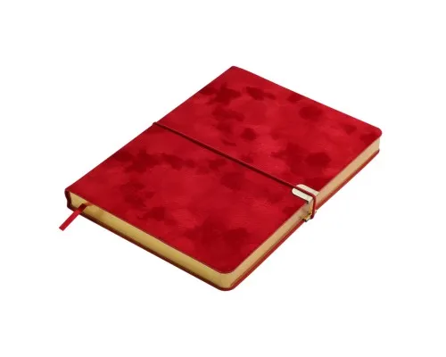 Тижневик Buromax недатований VELOUR, A5, червоний, штуч.шкіра, 336 сторінок (BM.20770-05)