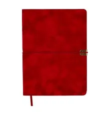 Тижневик Buromax недатований VELOUR, A5, червоний, штуч.шкіра, 336 сторінок (BM.20770-05)