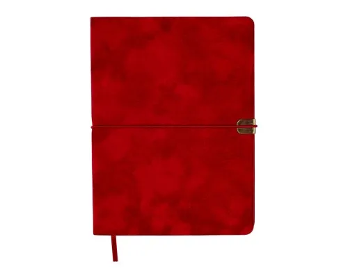Тижневик Buromax недатований VELOUR, A5, червоний, штуч.шкіра, 336 сторінок (BM.20770-05)