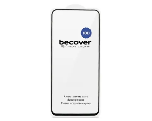 Скло захисне BeCover 10D Tecno Spark 40 4G (KM5) Black (714923)
