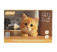 Альбом для малювання ZiBi А4 CATS&DOGS, 16 аркушів на скобі (ZB.1422-22)